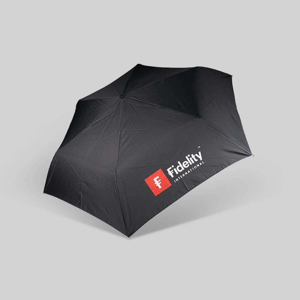 3 Fold Umbrella with water absorbent pouch